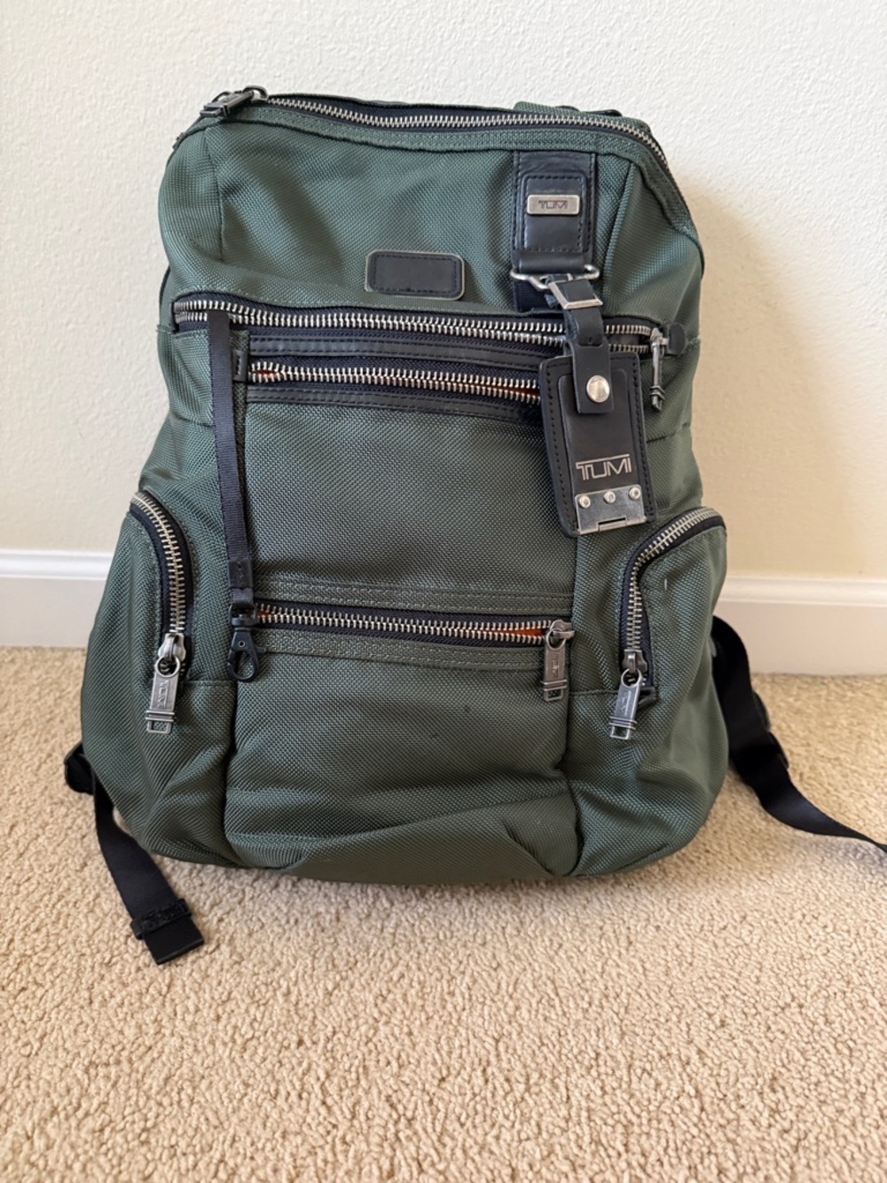 TUMI Alpha Bravo Knox Backpack - Spruce Green